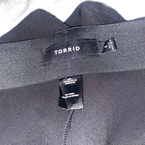 Torrid Black Pleated Skort - Picture 5 of 5